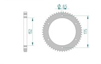 Couronne Yamaha, DT 125 R, 428/53D Couronne Yamaha, DT 125 R, 428/53D