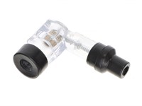 Kerzenstecker transparent