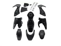 Kit carrosserie Pocket Bike Pista chonoise, noir Kit carrosserie Pocket Bike Pista chonoise, noir