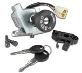 Kit serrure/contacteur à clé, scooter MBK MachG/ Yamaha JogR jusqu`à 2002