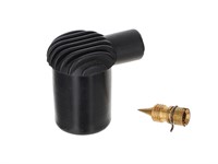 Capuchon de bougie avec embout de serrage (pour bougie sans résistance) Capuchon de bougie avec embout de serrage (pour bougie sans résistance)