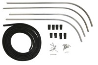 Fussleisten mit Gummi, Vespa PK50-125cc Fussleisten mit Gummi, Vespa PK50-125cc