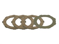 Disques d'embrayage garnis renforcés (3pcs), scooter Vespa PX 125-150-200cc année 1995-2011