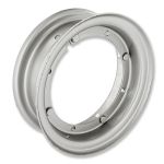 Jante acier Vespa gris 2.10 - 8 pour Pneu 3.00-3.5 - 8 Jante acier Vespa gris 2.10 - 8 pour Pneu 3.00-3.5 - 8