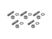 Kit goujons + ecrous pour tambour de frein, Vespa PX M8x33mm (5 pcs) Kit goujons + ecrous pour tambour de frein, Vespa PX M8x33mm (5 pcs)