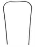 Schild-Profil schwarz (Monoschlitzrohr) Vespa Px-Pe-T5 Schild-Profil schwarz (Monoschlitzrohr) Vespa Px-Pe-T5