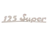 Emblem chrom "125 Super" Vespa