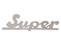 Emblème logo VESPA (75x22.5mm) chromé, Vespa - Super