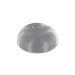 Capuchon pour moyeu de roue Ø 44mm gris-argenté, scooter Piaggio Vespa 125-150cc