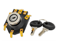 Contacteur à clé Piaggio Vespa P80-150X avec batterie 8 pin Contacteur à clé Piaggio Vespa P80-150X avec batterie 8 pin