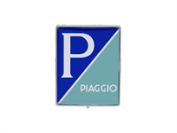 Emblem PIAGGIO 36x47mm Kunststoff, zum Stecken