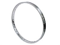 Cerceau de jante vide chromé, 1.20 x 17" largeur 37mm, pour roue à rayons (28 trous) Cerceau de jante vide chromé, 1.20 x 17" largeur 37mm, pour roue à rayons (28 trous)