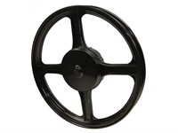 Roue arrière noir, vélomoteur Piaggio Ciao, SI