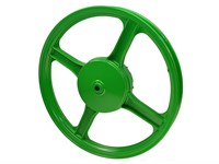 Roue arrière vert, vélomoteur Piaggio Ciao, SI