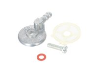 Raccord d'essence pour carburateur BING 18mm, Puch avec moteur catalysé(Supermaxi) Raccord d'essence pour carburateur BING 18mm, Puch avec moteur catalysé(Supermaxi)