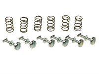 Set de visserie pour protections latérales, vélomoteurs Piaggio SI / Bravo Set de visserie pour protections latérales, vélomoteurs Piaggio SI / Bravo