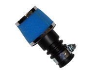 Filtre à air sport, mousse bleu, carburateur Bing 12-15mm