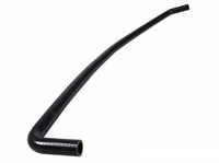 Durite de refroidissement en silicone, NOIR coudée 1 x à 90° et 1 x à 45°, 1 mètre Durite de refroidissement en silicone, NOIR coudée 1 x à 90° et 1 x à 45°, 1 mètre