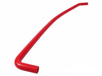 Durite de refroidissement en silicone, ROUGE coudée 1x à 90° et 1x à 45°, 1 mètre Durite de refroidissement en silicone, ROUGE coudée 1x à 90° et 1x à 45°, 1 mètre