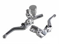 Brems- und Kupplungsarmaturset MTKT CNC Silber