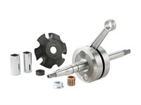 Kurbelwelle Malossi MHR RHQ 44 mm Hub / 90 mm Pleuel Minarelli liegend Kurbelwelle Malossi MHR RHQ 44 mm Hub / 90 mm Pleuel Minarelli liegend