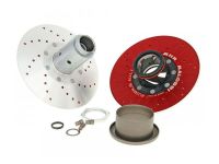 Correcteur de couple Malossi MHR aluminium, "La Furia Rossa", Piaggio 50cc Correcteur de couple Malossi MHR aluminium, "La Furia Rossa", Piaggio 50cc