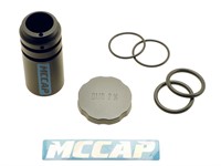 Bouchon de réservoir CNC Piaggio Ciao, Bravo - OEM style Gris «avec réservoir d'huile» Bouchon de réservoir CNC Piaggio Ciao, Bravo - OEM style Gris «avec réservoir d'huile»
