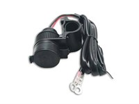 Kit installation allume cigare 12V Motoforce (cable 1200mm / 1QMM), universel Kit installation allume cigare 12V Motoforce (cable 1200mm / 1QMM), universel