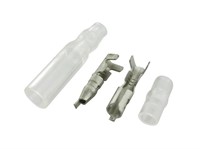Prise électrique étanche à l'eau scooter/cyclo/moto Motoforce, 1 Pins, universel Prise électrique étanche à l'eau scooter/cyclo/moto Motoforce, 1 Pins, universel