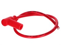 Cable de bougie Racing, avec antiparasite silicone, rouge Cable de bougie Racing, avec antiparasite silicone, rouge