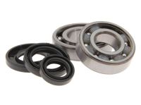 Kurbelwellenlagerset Motoforce, Morini/Suzuki/SR2000, inkl. Simmerringen (SKF), (3 Stück) Kurbelwellenlagerset Motoforce, Morini/Suzuki/SR2000, inkl. Simmerringen (SKF), (3 Stück)