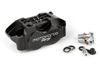 Bremssattel 4-Kolben MotoForce Racing schwarz