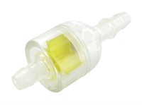 Filtre à essence Motoforce gros débit D.7mm, jaune Filtre à essence Motoforce gros débit D.7mm, jaune