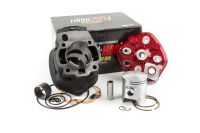 Kit cylindre MVT Iron Max 75cc Ø 48mm fonte, Minarelli AM6 Kit cylindre MVT Iron Max 75cc Ø 48mm fonte, Minarelli AM6