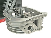 Culasse NARAKU haute performances, moteur cooter chinois GY6, GY6 / 139QMA / 139QMB, par exemple Rex RS450 4T, sans sytème d'air secondaire Culasse NARAKU haute performances, moteur cooter chinois GY6, GY6 / 139QMA / 139QMB, par exemple Rex RS450 4T, sans sytème d'air secondaire
