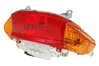 Rücklicht GY6, inkl. oranger Blinker, mit E-Prüfzeichen, 50cc (139QMB/QMA)