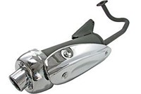 Auspuff GY6,ohne Sekundärluftsystem , Motortyp 139QMB / 139QMA Auspuff GY6,ohne Sekundärluftsystem , Motortyp 139QMB / 139QMA