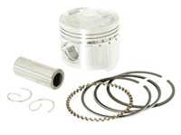 Piston complet moteur GY6 (QMB139 / QMA139), 39mm 50cc, complet. Piston complet moteur GY6 (QMB139 / QMA139), 39mm 50cc, complet.