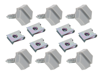 Kit visserie de carrosserie grise, vélomoteurs KTM-Pony Sachs 503 GTX / Pony 521 GTX/Cross Kit visserie de carrosserie grise, vélomoteurs KTM-Pony Sachs 503 GTX / Pony 521 GTX/Cross