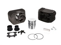 Kit Polini 4P Ø47mm fonte, avec culasse, axe de piston 12mm, Piaggio Ciao / SI Kit Polini 4P Ø47mm fonte, avec culasse, axe de piston 12mm, Piaggio Ciao / SI