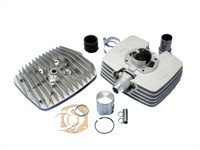 Kit cylindre complet Polini S6000 alu 80cc 48mm (vilo course 44mm), moteur Sachs 5V