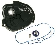 Couvercle d'engrenage POLINI EVOLUTION, pour pignon fou 16mm, Piaggio 50cc Couvercle d'engrenage POLINI EVOLUTION, pour pignon fou 16mm, Piaggio 50cc