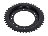 Couronne déportée 56 dents 4-5-6 trous, intérieur Ø 98mm, zinguée Couronne déportée 56 dents 4-5-6 trous, intérieur Ø 98mm, zinguée