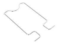Armature / pince / clapet de porte bagage crhome, vélomoteurs PONY & Cilo Cross 521 Armature / pince / clapet de porte bagage crhome, vélomoteurs PONY & Cilo Cross 521