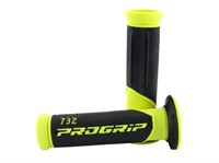 Poignées de guidon ProGrip 732, noir - jaune Poignées de guidon ProGrip 732, noir - jaune