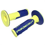 Lenkergriffe ProGrip 801, neon gelb- blau