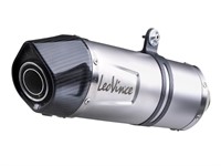 Auspuffanlage Yamaha MT-125 / YZF-R125 LV ONE EVO Inox CH+KAT - Full System - Endcap Carbon