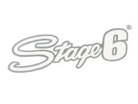 Aufkleber Stage6 20x6cm - silber Aufkleber Stage6 20x6cm - silber