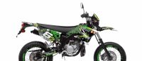Dekorkit Verkleidung Stage6 Yamaha DT50 grün - schwarz Dekorkit Verkleidung Stage6 Yamaha DT50 grün - schwarz