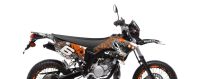 Dekorkit Verkleidung Stage6 Yamaha DT50 / MBK X-Limit orange - weiss Dekorkit Verkleidung Stage6 Yamaha DT50 / MBK X-Limit orange - weiss